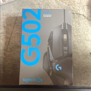 Logi tech G502 gaming mouse light sync
